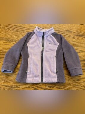 Columbia Girls' Lavender Fleece Jacket